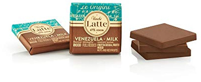 Venchi - Granblend Venezuela de Chocolate con Leche en Bolsa a Granel, 1 kg - Chocolate de Origen Único - Sin Gluten
