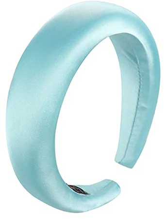 Meilily Damen Haarreifen Dicke Samt Stirnbänder Padded Headbands Haarschmuck Sponge Hairbands Gepolsterte Stirnbänder Schwamm Haarbänder für Frauen Mädchen DIY