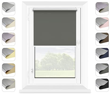 Mardom Thermo Rollo ohne Bohren Graphit, 75x150 cm