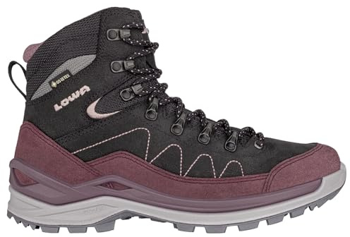 LOWA Stiefel mittel TORO PRO GTX MID Ws schwarz/altrosa, 39.5