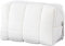 Molain Sac à cosmétiques, sac à cosmétiques à carreaux mignon, sac cosmétique de voyage, simple et portable, grande capacité, trousse de toilette pour femme, blanc