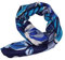 QUEEN HELENA Schal Winter für Damen SC22-1 Blau, Einheitsgröße