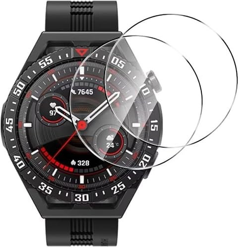 Anoowkoa 2 Pezzi Pellicola Protettiva per Apple Watch Series 9/8/7 45mm [Non vetro] Pellicola Schermo Intero Trasparente Amico del caso, Senza Bolle, Facile Installazione