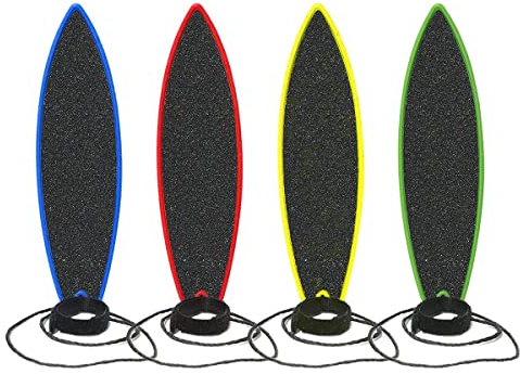 Echwave 4-Pak Surfing Brett mit Finger,Kinderspielzeug für Kinder Surfing mit Finger,Surfing Brett mit Zehen für Erwachsene Teenager Jungen Mädchen, Perfekte Surfer-Kapazität