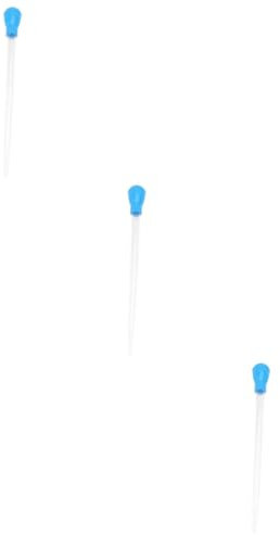 Toddmomy 3pcs Fish Tank Maintenance Kit Long Pipette Baster Aquarium Cleaning Tools 50ml Dropper Feeder Waste Remover