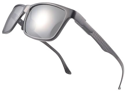 YIMI Polarized Photochromic Driving z87 Sunglasses For Men Women Day and Night safety glasses (Carbon Fibre C2)