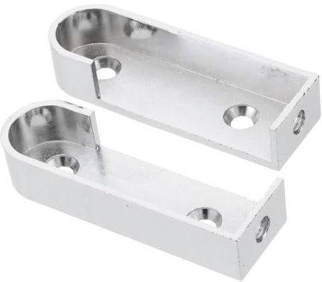 Artibetter 6 Pz Portacanna Sospesa Ferramenta Per Mobili Accessori Per Canne Staffa Per Asta Appendiabiti Staffa Reggi Tubo Armadio
