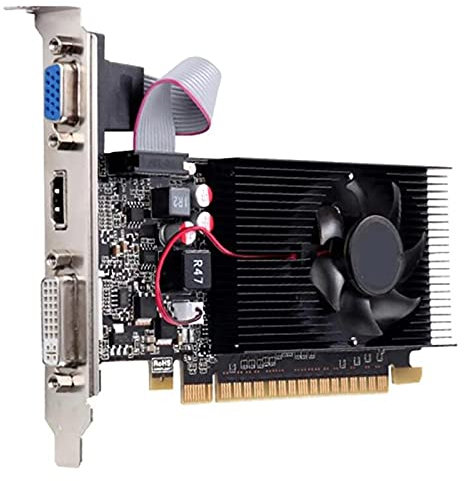 8KLANMMQ Scheda grafica da gioco adatta per NVIDIA GT 730 4 GB DDR3 128 bit HDMI compatibile VGA DVI-D Desktop schede grafiche supporto PCI 3.0 X16 interfaccia ventola scheda grafica