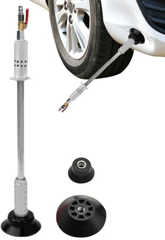 Beulen Reparaturtool | Hammer Dellenentferner Set | Tragbares Schiebegerät Zur Lackfreien Reparatur | Gummi-Metall-Werkzeug 44x16 Cm Zum Ausbeulen Ohne Lackschaden, Handlich & Effektiv, Ideal Für Auto