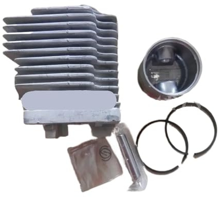 WyGdVE Cylinder Kit 46mm Compatible with XL12 X12 60CC Chainsaw A69714(Piston Kit Only)