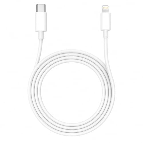 Generico Cavo USB-C a 8-Pin, Ricarica Rapida fino a 20W, Trasferimento Dati, Bianco, compatibile con iPhone Serie 14/13/12/11