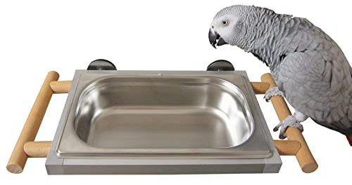 Papageienspielzeug, Badewanne, Vögel, Vogel, Papageien, Badehaus, abnehmbar, Neuheit
