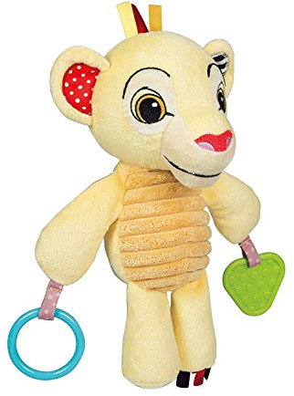 Clementoni 17296 Disney Lion King First Activities Plush, Peluche Disney Re Leone