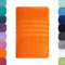 Lavea Handtuch, Orange, 50 x 100 cm Premium Frotteeserie Bali | GOTS Zertifiziert, 100% Bio Baumwolle