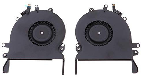 OLVINS Ventilador de refrigeración de CPU izquierdo y derecho de repuesto para MacBook Pro Retina 15 '' con ventilador Touch Bar A1707 2016 2017