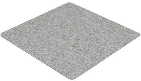 7even Filz Auflage 30 x 30 cm für z.B. Cube Hocker Grau - Einseitig 4mm
