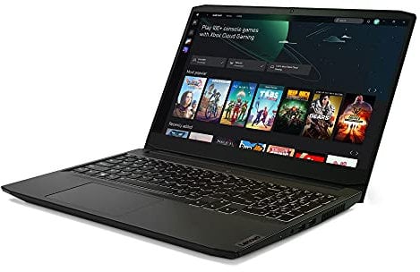Lenovo IdeaPad Gaming 3 15 Laptop, pantalla FHD de 15.6 pulgadas, AMD Ryzen 5 5600H, NVIDIA GeForce GTX 1650, 8 GB de RAM, 256 GB de almacenamiento, Windows 10H