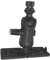 Fish Finder Mount Base 360 Degree Swivel Fish Finder Holder Universal Mounting Plate Kayak Canoe Navigation Fish Detector Bracket Ball Mount with Fish Finder Kayak Accessories, Black
