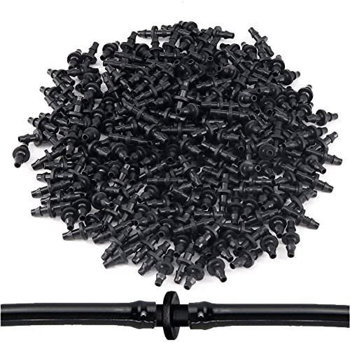 Wudaizhi Sistema De Riego De 4/7 Mm Juntas Capilares Capilar Juntas De Pulverización Kit De Riego De Goteo Regar La Manguera De Jardín Conector De Boquilla De Goteo