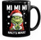 MoonWorks® Grinch Tasse Anti Noël avec inscription en allemand Ironie Sarcasme Tasse de Noël drôle Cadeaux pour muffel de Noël Inscription 1 Noir Standard