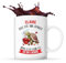 Mug Claire Elle est aux fraises | Tasse Prénom Cadeau Anniversaire Noël Humour