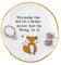 Titanape Fox Gifts for Women Trinket Ring Dish -You make the world a better place just by in it Jewellery Dish, Key Bowl, Birthday Valentines Gifts for Friends Teacher Daughter Mum Nurse