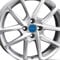4x Borbet Felgen Alufelgen N 6.5x16 ET43 4x100 crystal silver kompatibel mit VW Cross UP UP