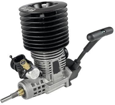 Motor Nitro de vehículo de metanol Compatible con Rc Car1/8 Buggy Compatible con motor Monster Truggy FC28 carburador de motor de arranque de tracción de 4,58 CC