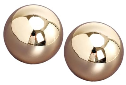 Oshhni 2pcs Replacement Perfume Caps Round Bottle Twist Lid Sealing Perfume Bottle Lids, PP Gold