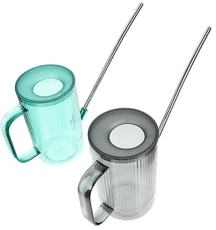 MERRYHAPY Gießkanne Für Zimmerpflanzen 2er-Pack Edelstahl-mundsprinkler-sprühgerät Zur Bewässerung Von Gartenpflanzen