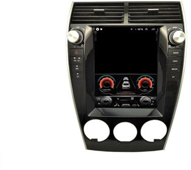 Yurefax Écran Vertical 10,4 1Din Android 9.0 Autoradio Automotivo, for Mazda, 6 Lecteur multimédia DVD de Voiture stéréo 4G Lecteur multimédia de Voiture(4+64G B)