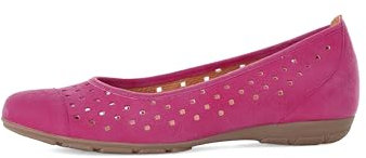 Gabor Damen Klassische Ballerinas, Frauen Flats,Ballerina-Schuhe,Ballett-Schuhe,flach,Ausgehschuhe,Abendschuhe,Slip-ons,Pumps,pink,38 EU / 5 UK