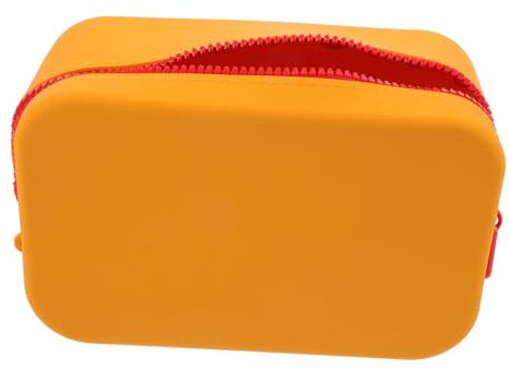 DRESSOOS Trousse De Maquillage en Silicone, Trousse De Voyage, Sacs De Rangement À Fermeture Éclair, Pochette De Maquillage, Organisateur De Maquillage, À Pinceaux De Maquillage À