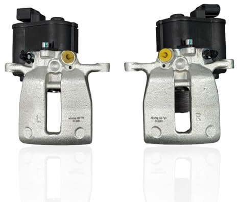 Brake Calipers Compatible With Volvo V70, XC60, XC70 (2002-2017) Rear Pair