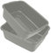 BH | 13L - Washing up Bowl Basin -2 Pcs | Rectangular | Gray | Multi-Purpose Bath Tub/Washing Sink for Kitchen, Bathroom, and Household Use - (Pack of 2) - by Best House