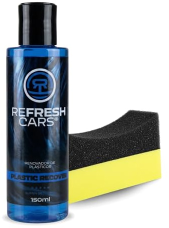 Refresh Cars Rigenerante Plastiche Esterne Auto e Moto – Ravviva Nero Intenso per Paraurti e Modanature – Trattamento Anti-Grigio con Protezione UV e Resistente alla Pioggia