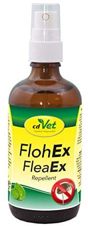 cdVet FlohEx Repellent Spray 100 ml - Effektiver Sofortschutz gegen Flöhe und Insekten