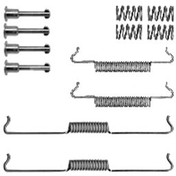 Borg & Beck BBK6343 Fitting Kit - Shoes To Fit VW Touareg (7P5) 01/10-
