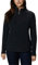 Columbia Glacial 4 1/2 Zip, Felpa In Pile Donna, Nero, M