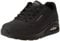 Skechers Uno Stand On Air Basket Femme, Noir Black White, 41 EU Large