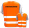 Bedruckte Marken-Warnwesten mit ISO-Leuchtstreifen * Standard- oder Reflex-Druck * Schule, Warnweste Begriffe Schule:Streitschlichter, Farbe + Größe:Orange (XL/XXL)