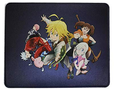 7 Deadly Sins/The Seven Deadly Sins Mouse Pad 12x10 Inches Office Gaming Anime Cartoon Mousepad