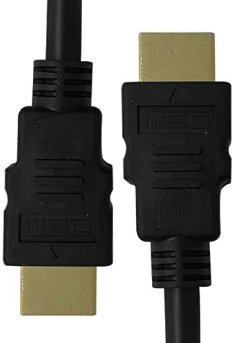 MSC Cable HDMI cuenta con 1080p de alta definición de 10 metros, compatible con Fire TV, Apple TV, Xbox PlayStation PS4 PS3 canal de retorno de audio para PC de 1080 a 10 m, color negro
