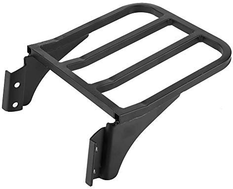 Porte-bagages de moto, Yctze moto dossier porte-bagages porte-bagages arrière de remplacement de dossier de moto XL/FLST/FLSTC/FLSTSC Moto Porte-Bagages Support à Tablette