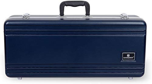 Crossrock CRA861ASBL-R Altsaxophon-Koffer, rechteckig, mit einzelnem Schultergurt, Blau
