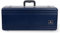 Crossrock CRA861ASBL-R Altsaxophon-Koffer, rechteckig, mit einzelnem Schultergurt, Blau