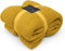 FAIRWAYUK Waffle Honeycomb Throw Fleece Blankets, 100% Polyester Warm Faux Fur Throws Over Sofa Bed Settee Soft Blanket, Extra Large (Ochre, Double Size 150x200cm)