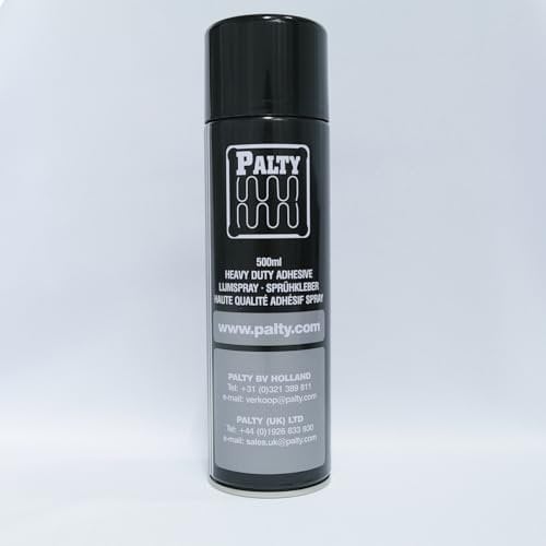 TOLKO 500ml Sprühkleber für Leder Kunstleder Polster Schaumstoff | Polsterei Markenqualität | Klebt wasserfest auf Kunststoff Holz Metall | Hochfester Klebstoff (Sprühkleber 500ml)