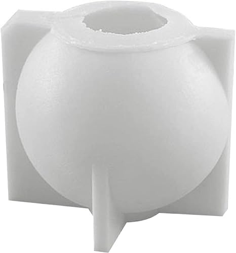 U/ D 1 x Globus-Silikonform zum Basteln, Kugelform, Silikonform, Beton, Zement, handgefertigt, 3D-Form, Schreibtischdekoration, Werkzeug für Harz, Epoxid, Schmuckherstellung
