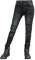 GEBIN Damen Motorradhose, Motorrad Jeans Biker Trousers, Sportliche Motorrad Hose Fahrrad Riding Schutzhose, Mit Protektoren Motorradhose (Schwarz,S=W31.5''(80cm))